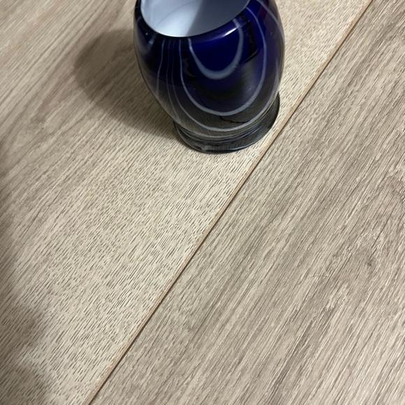 Art Glass 3” H  Tea Light Holder or for Misc. Items (Yr Choice) a Good Cond. - Picture 2 of 6